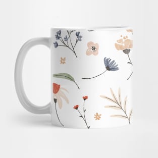 Simple watercolor flowers 3 Mug